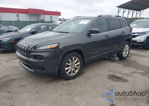 2014 Jeep Cherokee Limited from USA, damaged, VIN 1C4PJMDS5EW282557